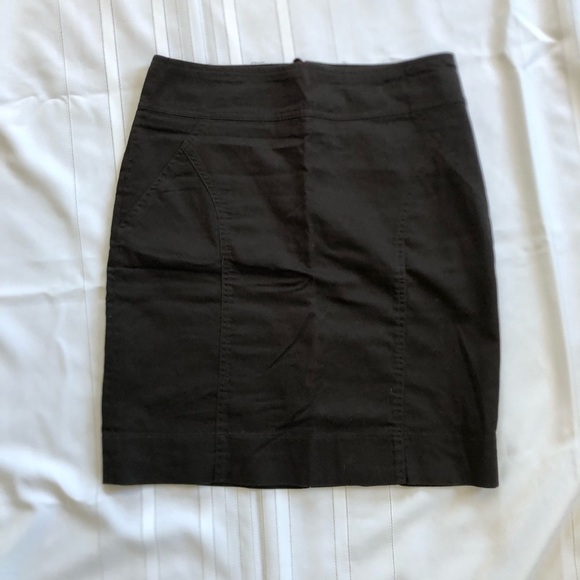 Vtg Classic Black Women's Pencil Skirt - Picture 1 of 12